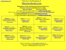Tablet Screenshot of microtextbooks.com